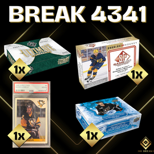 BREAK #4341 (32 SPOTS DISPONIBLES)
