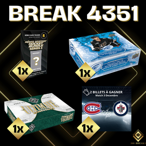 BREAK #4351 (32 SPOTS DISPONIBLES)