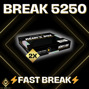 BREAK #5250 (32 SPOTS DISPONIBLES)