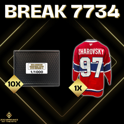 BREAK #7734 (32 SPOTS DISPONIBLES)
