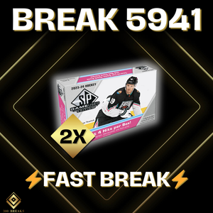 BREAK #5941(32 SPOTS DISPONIBLES)
