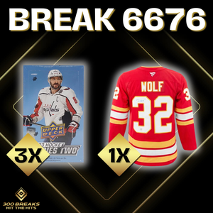 BREAK #6676 (32 SPOTS DISPONIBLES)