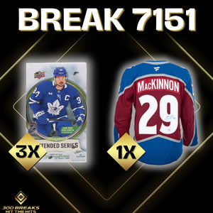 BREAK #7151 (32 SPOTS DISPONIBLES)