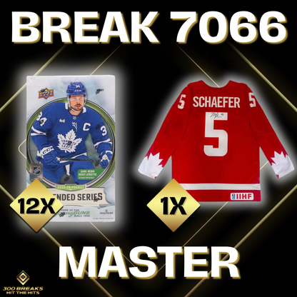 BREAK #7066 (32 SPOTS DISPONIBLES)