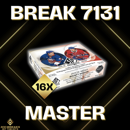 BREAK #7131 (32 TEAMS DISPONIBLES)