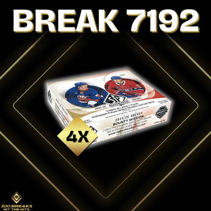 BREAK #7192 (32 SPOTS DISPONIBLES)