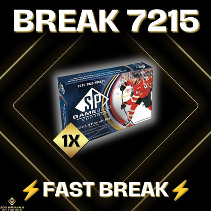 BREAK #7215 (32 TEAMS DISPONIBLES)