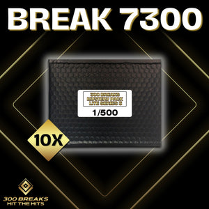 BREAK #7300 (32 SPOTS DISPONIBLES)