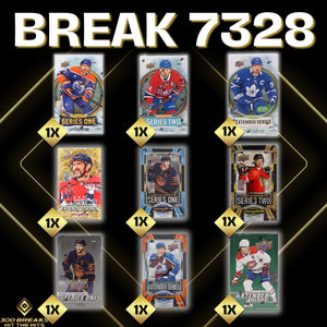 BREAK #7328 (32 SPOTS DISPONIBLES)