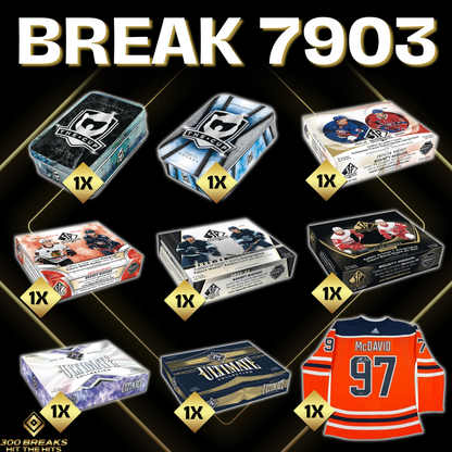 BREAK #7903 (32 SPOTS DISPONIBLES)