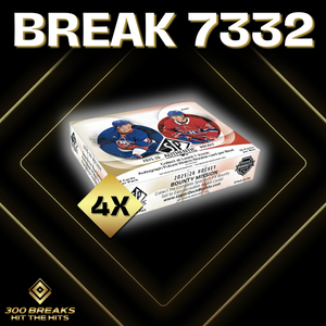 BREAK #7332 (32 SPOTS DISPONIBLES)