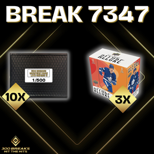 BREAK #7347 (32 SPOTS DISPONIBLES)