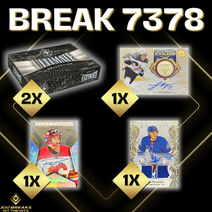 BREAK #7378 (32 SPOTS DISPONIBLES)