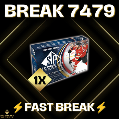 BREAK #7479 (32 TEAMS DISPONIBLES)