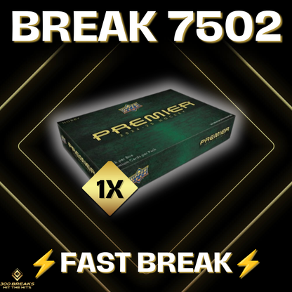 BREAK #7502 (32 TEAMS DISPONIBLES)