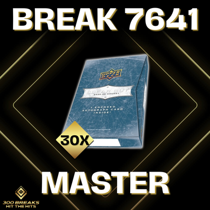 BREAK PREFILL #7641 (32 SPOTS DISPONIBLES)