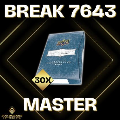 BREAK PREFILL #7643 (32 SPOTS DISPONIBLES)