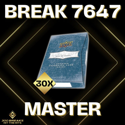 BREAK PREFILL #7647 (32 SPOTS DISPONIBLES)