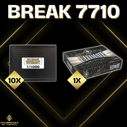 BREAK #7710 (32 SPOTS DISPONIBLES)