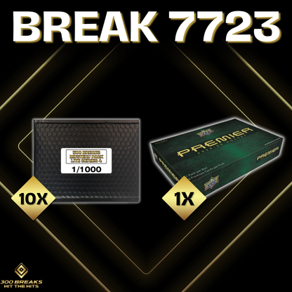 BREAK #7723 (32 SPOTS DISPONIBLES)