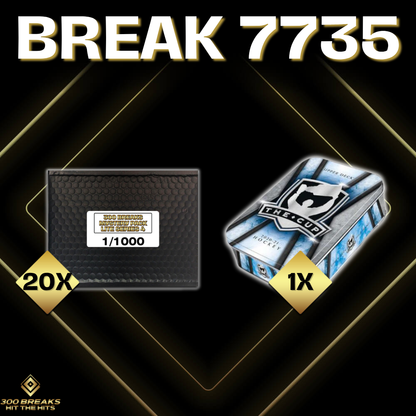 BREAK #7735 (32 SPOTS DISPONIBLES)