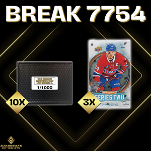 BREAK #7754 (32 SPOTS DISPONIBLES)