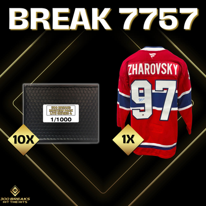 BREAK #7757 (32 SPOTS DISPONIBLES)