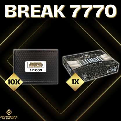 BREAK #7770 (32 SPOTS DISPONIBLES)