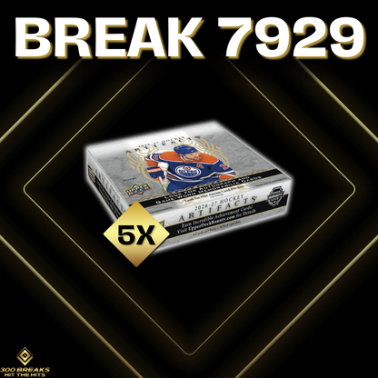 BREAK #7929 (32 SPOTS DISPONIBLES)