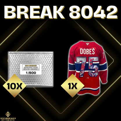BREAK #8042 (32 SPOTS DISPONIBLES)