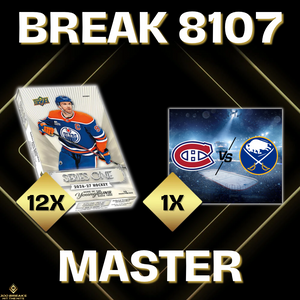 BREAK #8107 (32 SPOTS DISPONIBLES)
