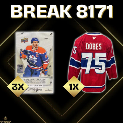 BREAK #8171 (32 SPOTS DISPONIBLES)