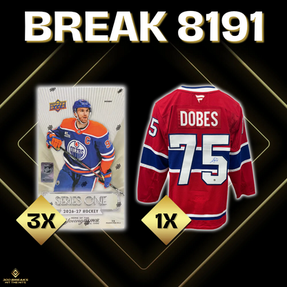 BREAK #8191 (32 SPOTS DISPONIBLES)