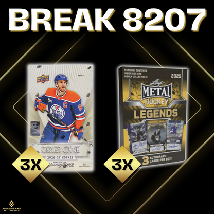BREAK #8207 (32 SPOTS DISPONIBLES)