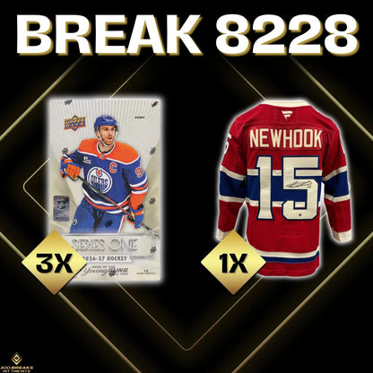 BREAK #8228 (32 SPOTS DISPONIBLES)