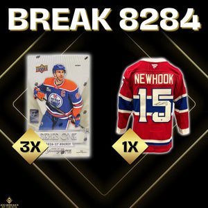 BREAK #8284 (32 SPOTS DISPONIBLES)