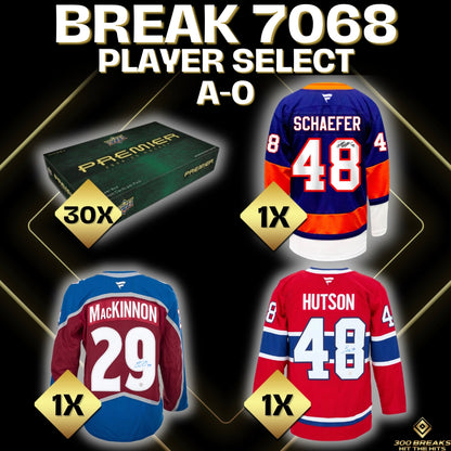 BREAK #7068 PLAYER SELECT A-O (342 JOUEURS DISPONIBLES)