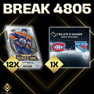 BREAK PREFILL #4805 (32 SPOTS DISPONIBLES)