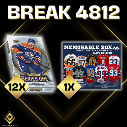 BREAK #4812 (32 SPOTS DISPONIBLES)