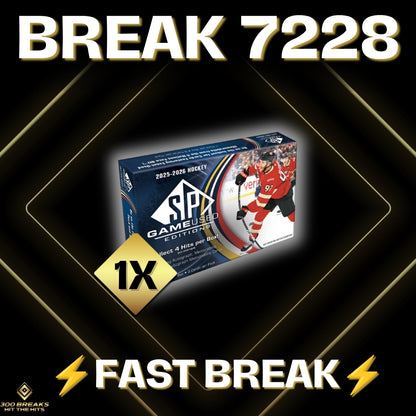 BREAK #7228 (32 TEAMS DISPONIBLES)