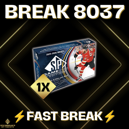 BREAK #8037 (32 TEAMS DISPONIBLES)
