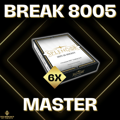 BREAK PREFILL #8005 (29 SPOTS DISPONIBLES)