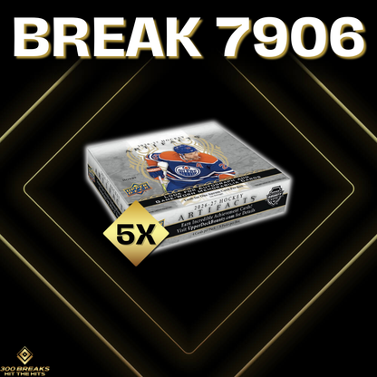 BREAK #7906 (32 SPOTS DISPONIBLES)