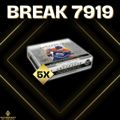 BREAK #7919 (32 SPOTS DISPONIBLES)