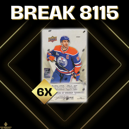 BREAK #8115 (32 SPOTS DISPONIBLES)