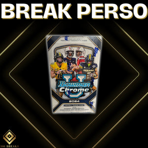 Break Perso - 2024 Topss U Bowman Chrome Football