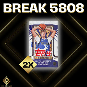 BREAK #5808 (30 SPOTS DISPONIBLES)