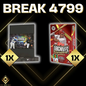 BREAK #4799 (30 SPOTS DISPONIBLES)