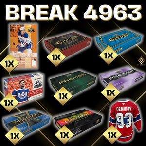 BREAK #4963 (32 SPOTS DISPONIBLES)