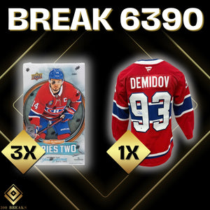 BREAK #6390 (32 SPOTS DISPONIBLES)